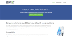 Desktop Screenshot of energyswitching.co.uk