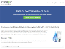Tablet Screenshot of energyswitching.co.uk